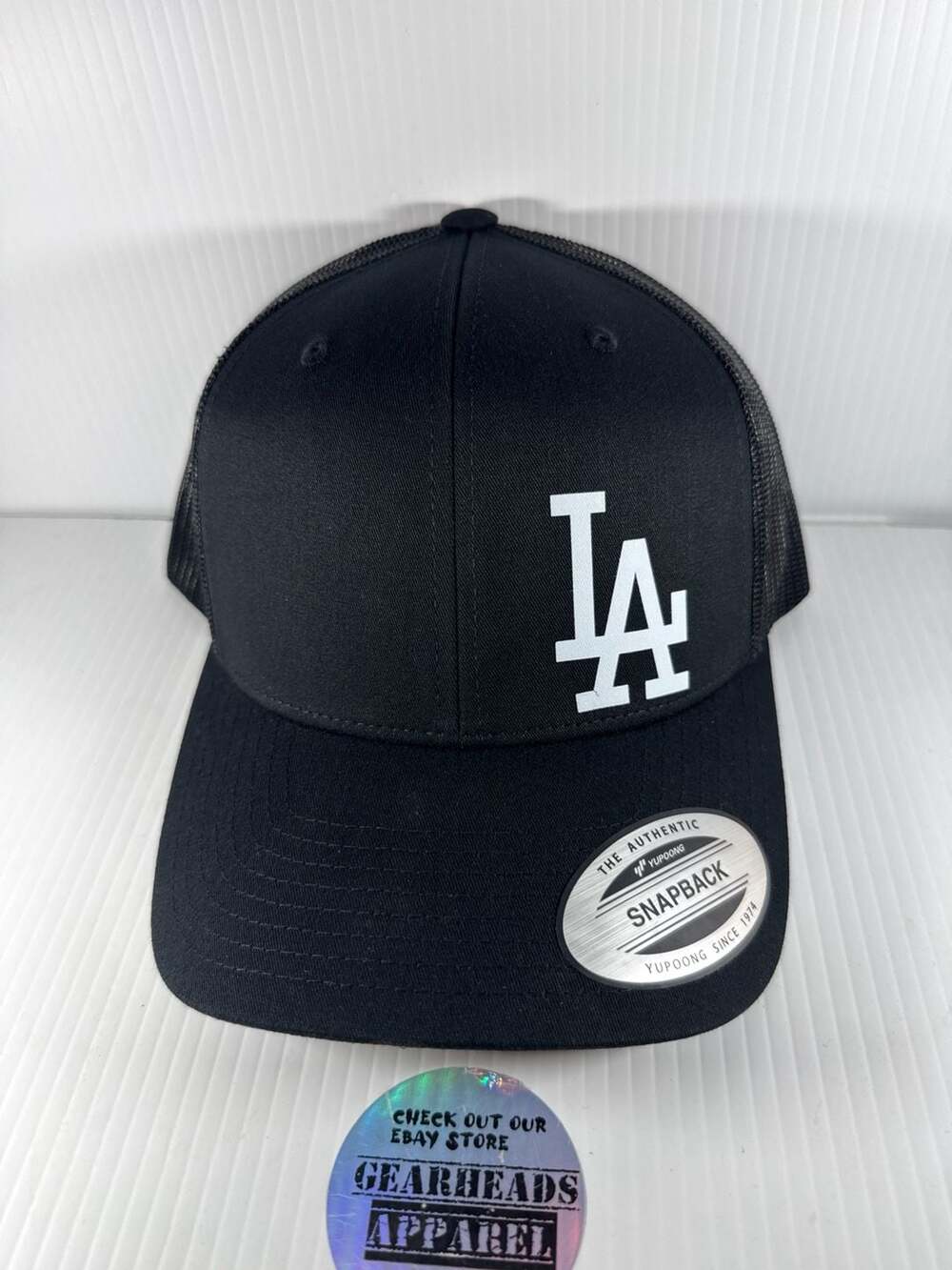 YUPOONG  LA Las Angeles Dodgers Snapback Hat black